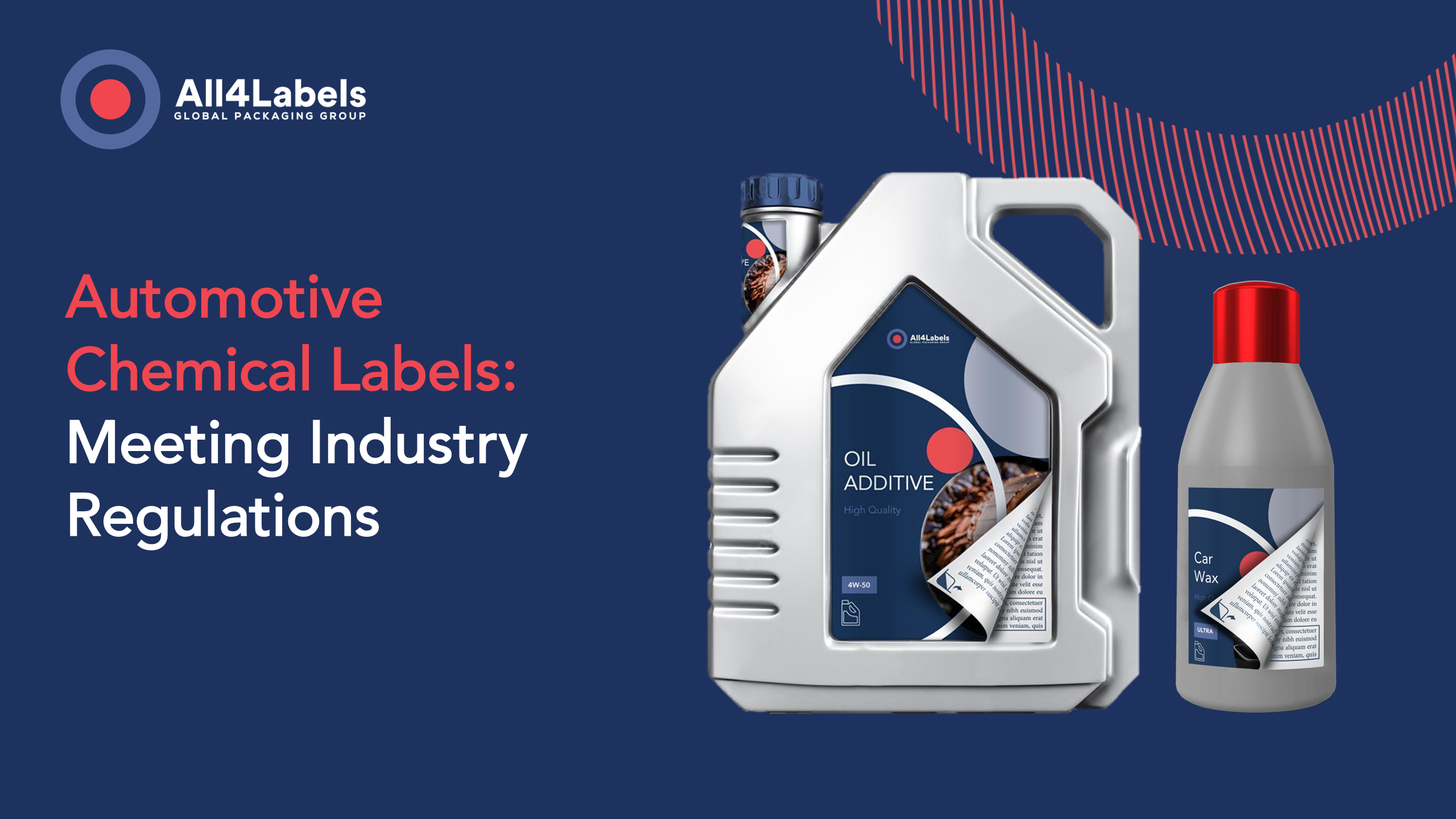 Automotive Chemical Labels