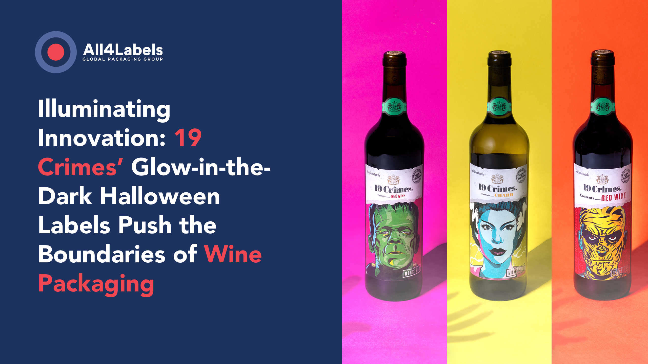 Glow-in-the-dark Halloween labels