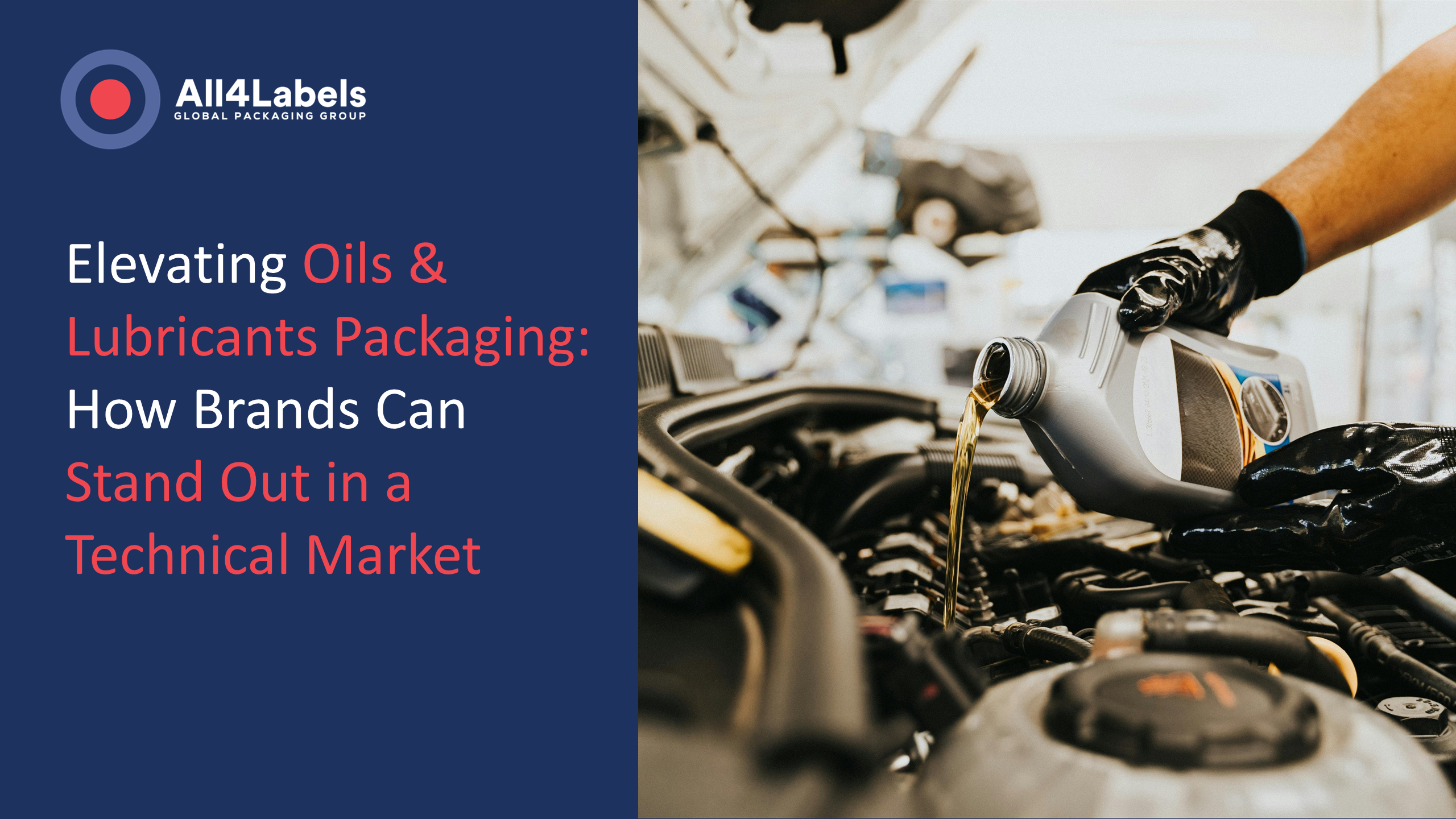 Elevate oils & lubricants packaging