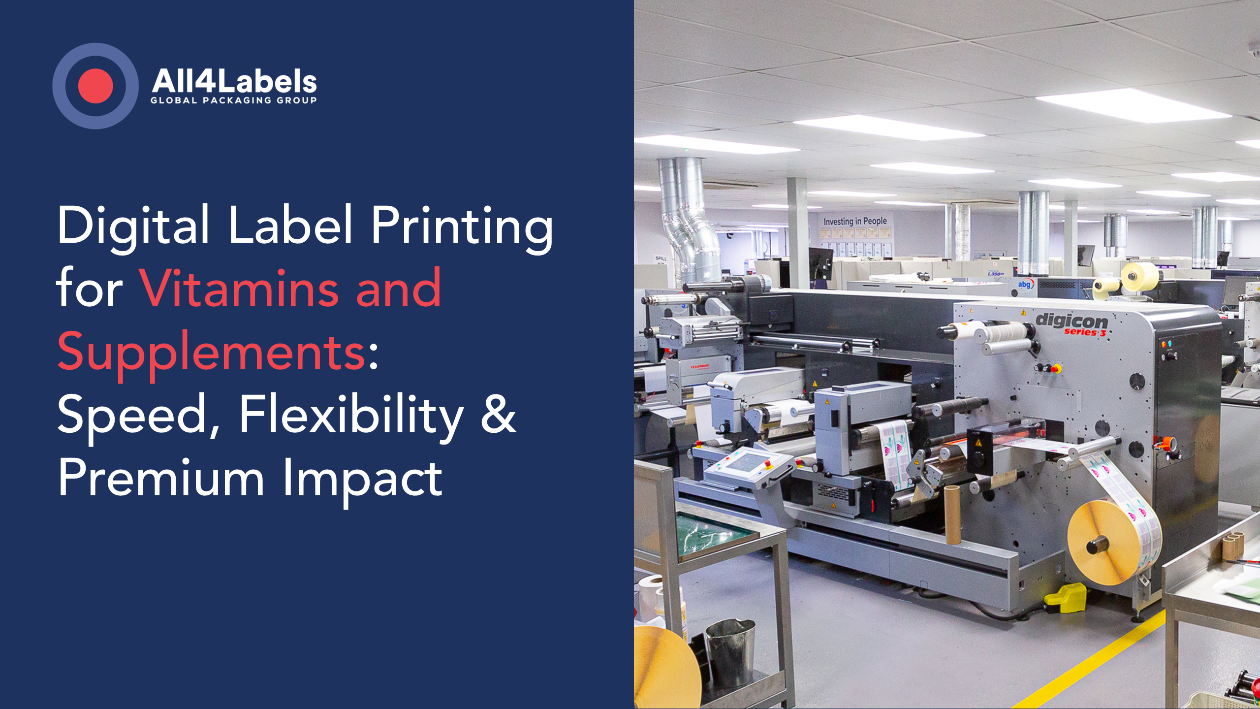 Digital Label Printing for Vitamins and Supplements