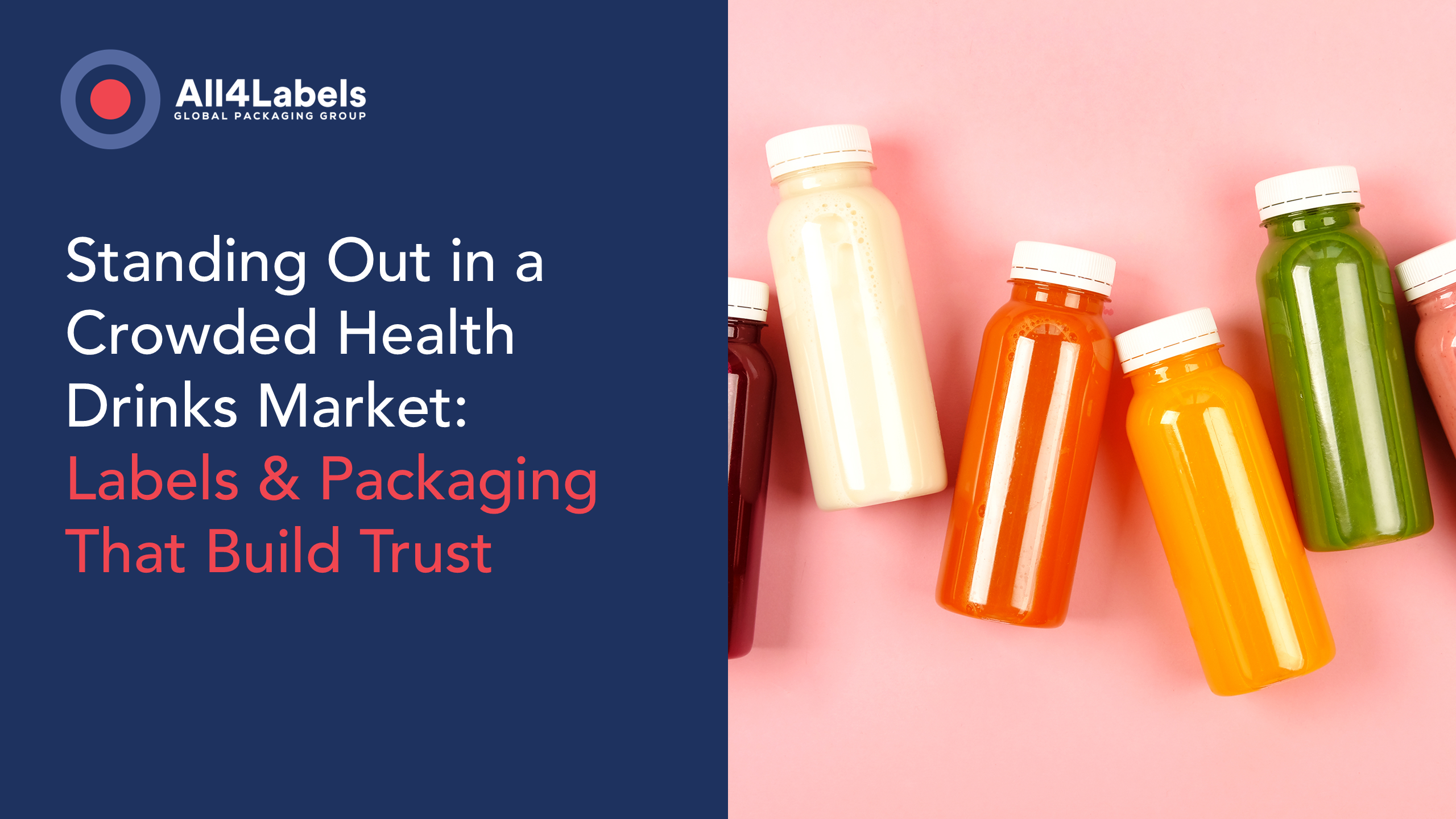 Health drinks packaging