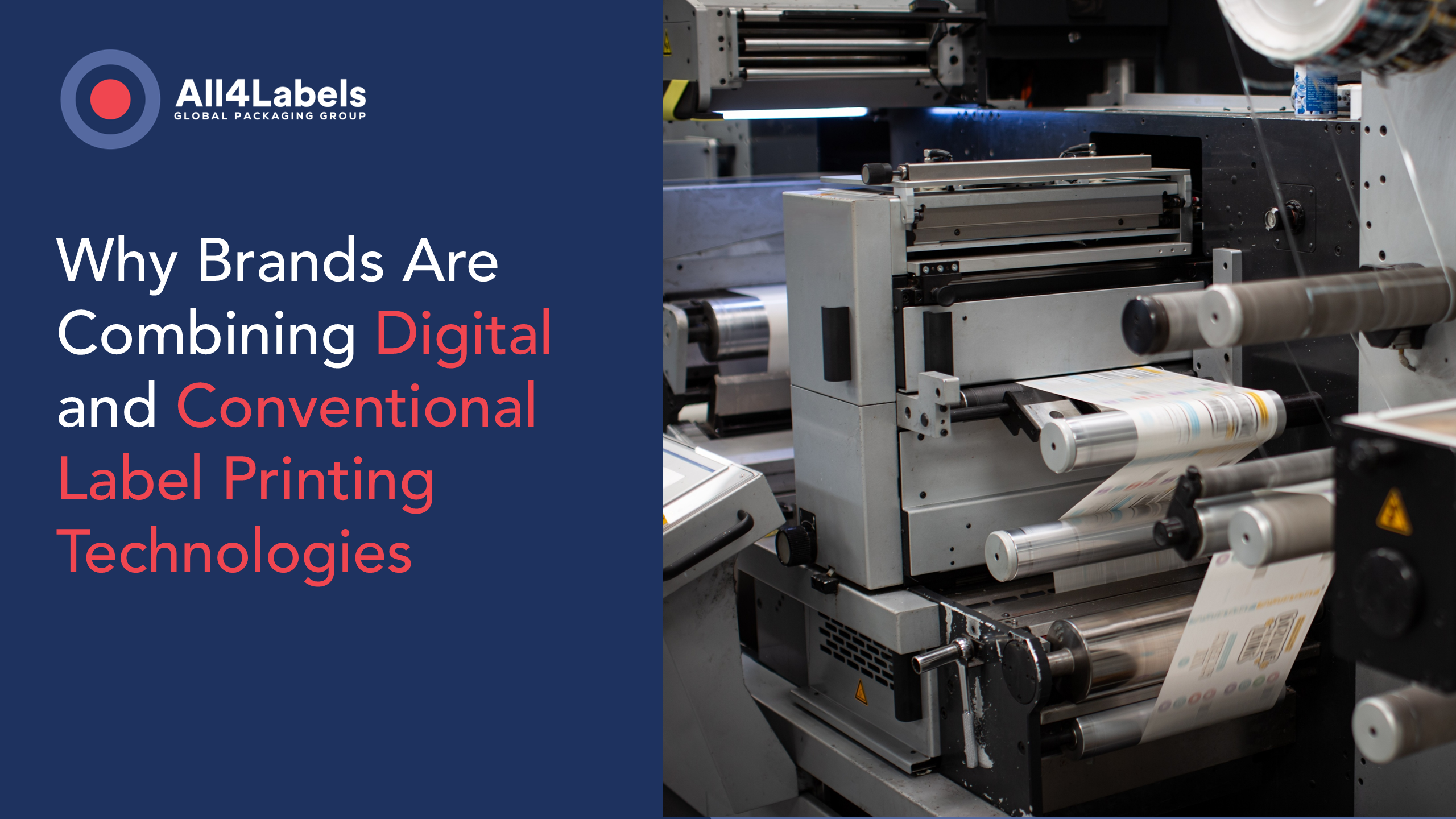 Digital and conventional label printing